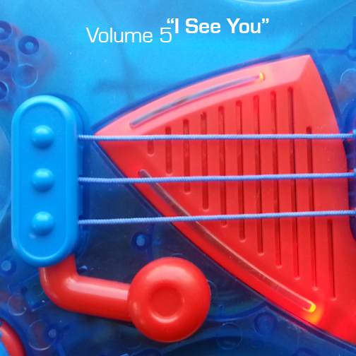 Cover of homemade music compilation entitled I See You
