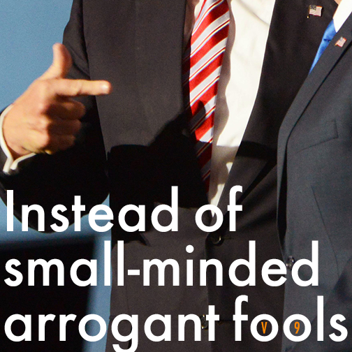 Cover of homemade music compilation entitled Instead of Small-Minded Arrogant Fools