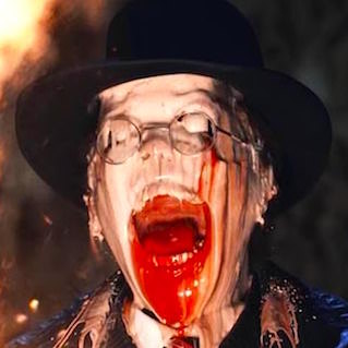 Major Toht from Raiders of the Lost Ark demonstrates regret