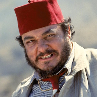 Sallah from Indiana Jones and the Last Crusade demonstrates uncertainty