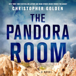 Cover of Christopher Golden 2019 novel The Pandora Room