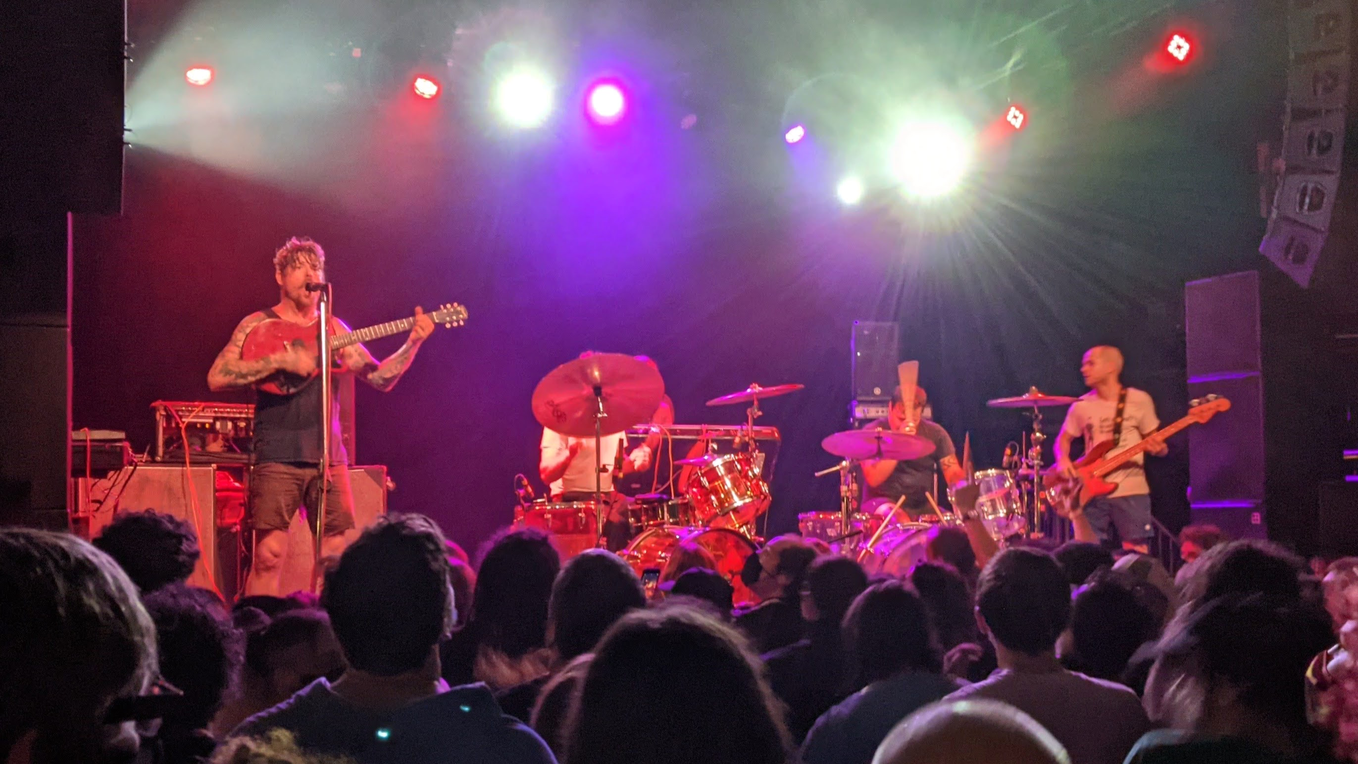 Photo taken during Osees performance at the Sinclair in Cambridge, Massachusetts in September 2021
