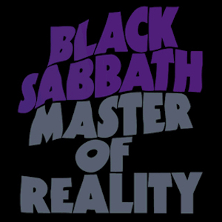 Cover of 1971 Black Sabbath LP Master of Reality