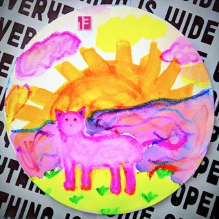 Cover of homemade music compilation entitled Everything Is Wide Open