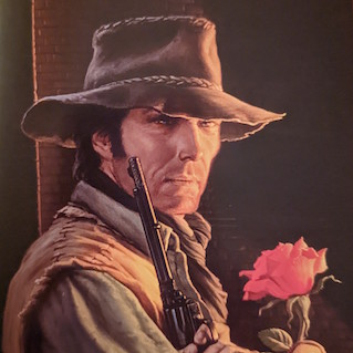 Roland as illustrated on the cover of Stephen King’s The Dark Tower Book Seven