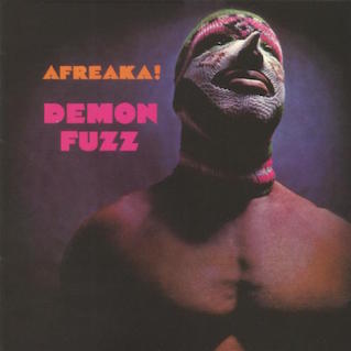 Cover of 1970 Demon Fuzz LP Afreaka!