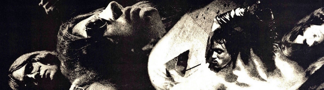 Gatefold spread of 1970 Stooges LP Fun House