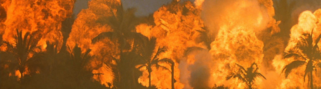 Opening explosion from the film Apocalypse Now