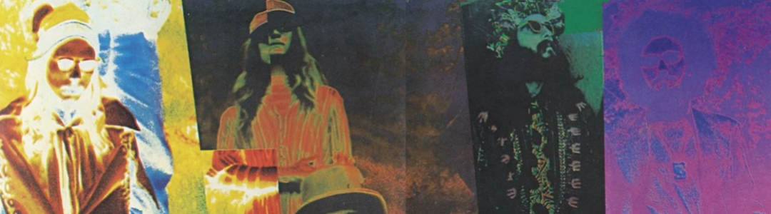 Cropped interior gatefold of 1969 Captain Beefheart LP Trout Mask Replica