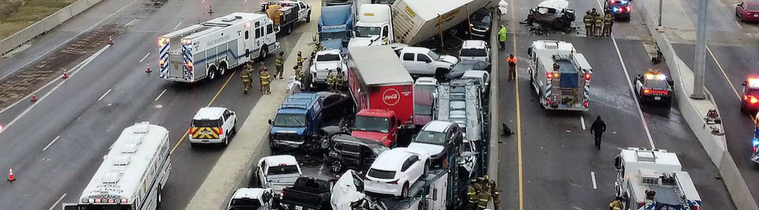Highway pileup