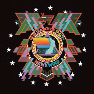 Cover of 1971 Hawkwind LP In Search of Space