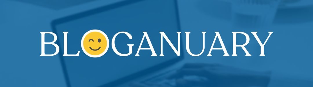 Altered WordPress bloganuary banner