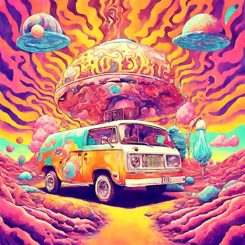 Cover of homemade music compilation entitled Oh! All the Treats