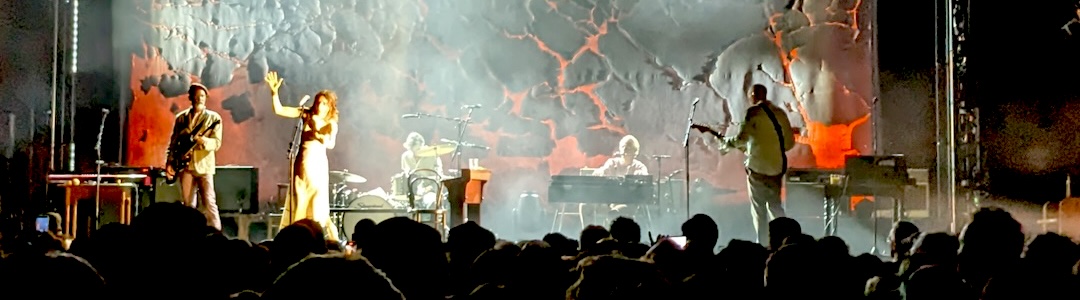 PJ Harvey performing in Boston in 2024