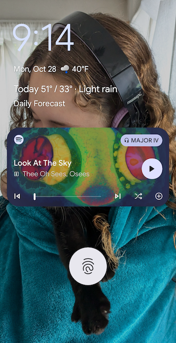 Sonik Truth V lockscreen 2024