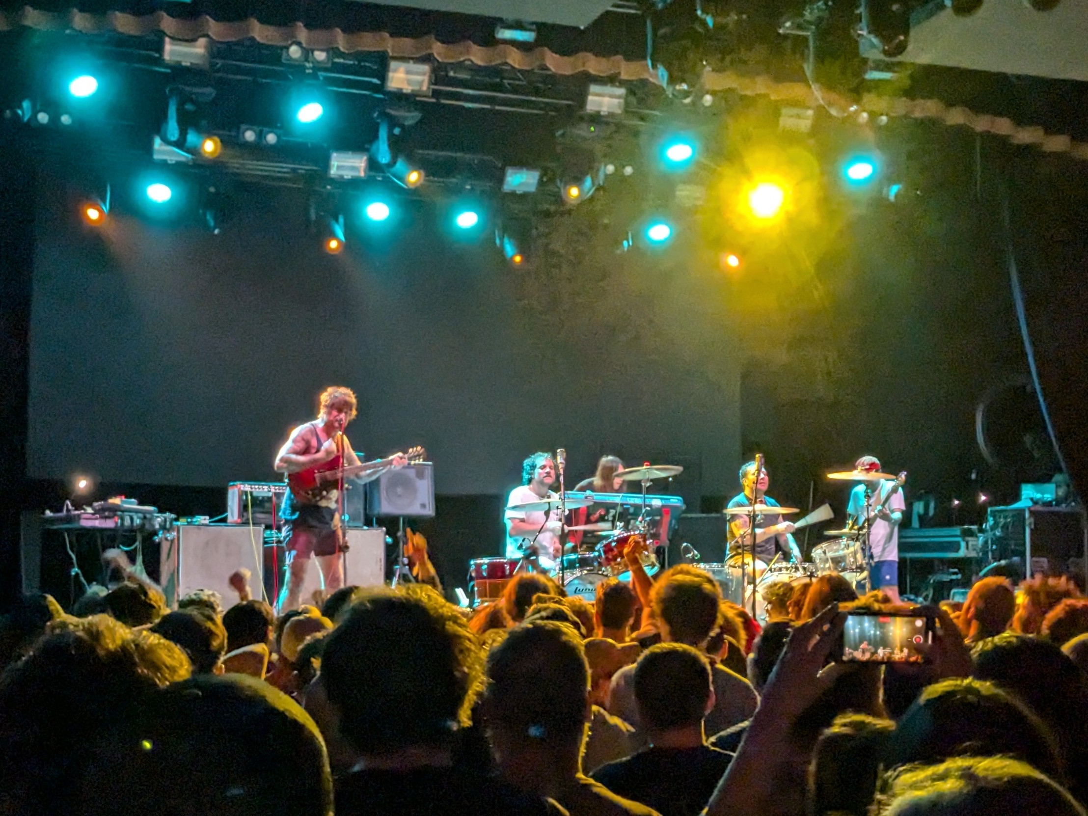 Osees performing in Boston in 2024