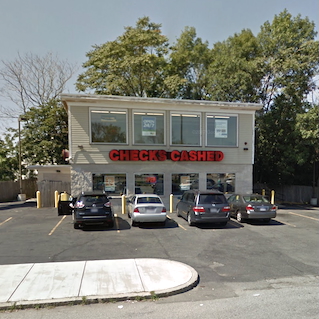 Check-cashin’ place
