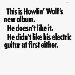 Cover of 1969 Howlin' Wolf LP The Howlin' Wolf Album