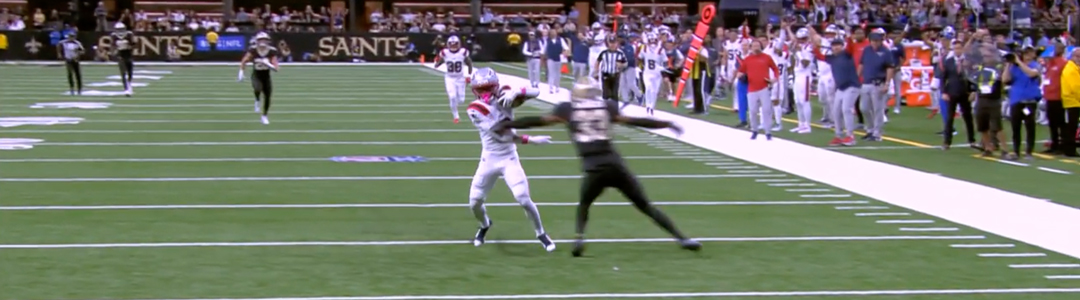 Pop Douglas turns and gets by the other way around