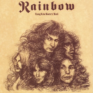Cover of 1978 Rainbow LP Long Live Rock N Roll