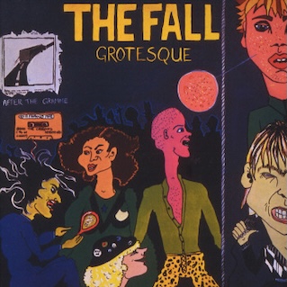 Cover of 1980 the Fall LP Grotesque