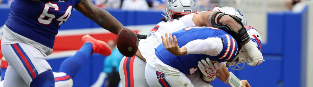 Josh Allen - how is this not a safety?